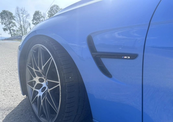 BMW M3 cena 225000 przebieg: 104000, rok produkcji 2017 z Rudnik nad Sanem małe 436